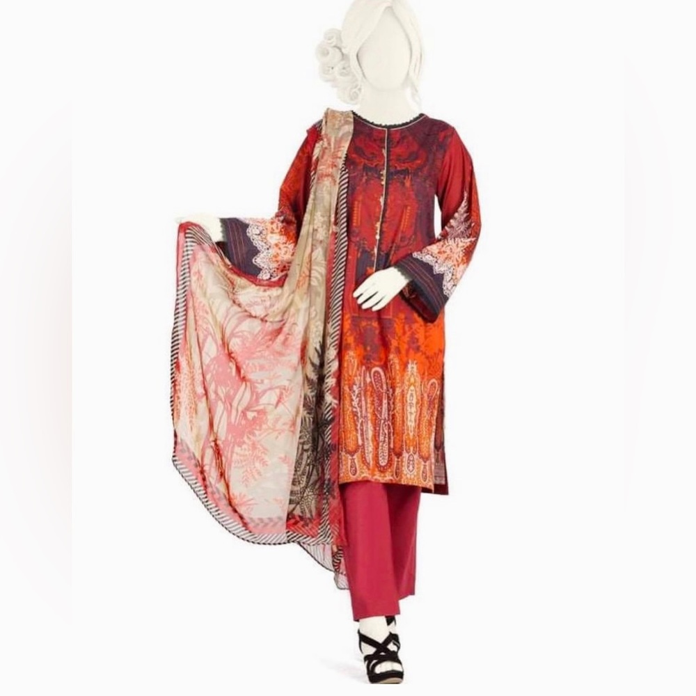 J. Pret Pakistani Dress 3pc